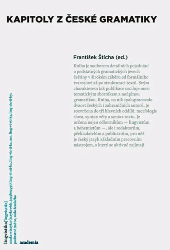 Výprodej Kapitoly z české gramatiky