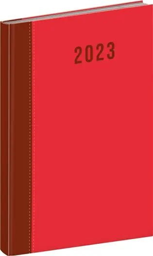 Speciální Cena Týdenní diář Cambio 2023, červený