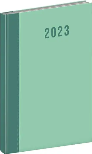 Týdenní diář Cambio 2023, zelený Cenově Výhodný