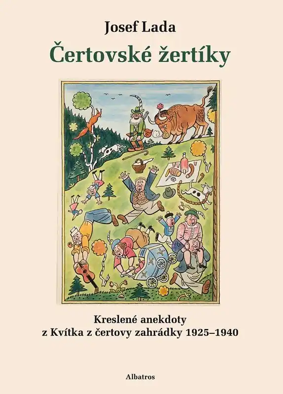 Čertovské žertíky Kreslené anekdoty z Kvítka z čertovy zahrádky 1925–1940 Akční Cena