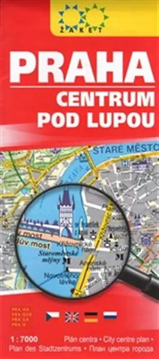 Praha - Centrum pod lupou 1:7 000 Sleva