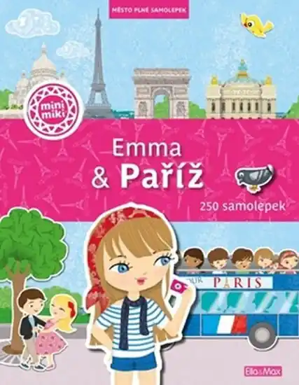 Koupit Online Emma & Paříž. 250 samolepek