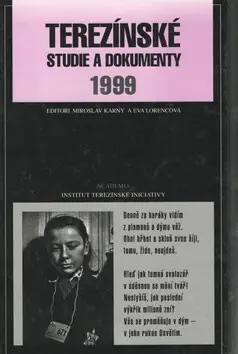 Zlevněný Terezínské studie a dokumenty 1999