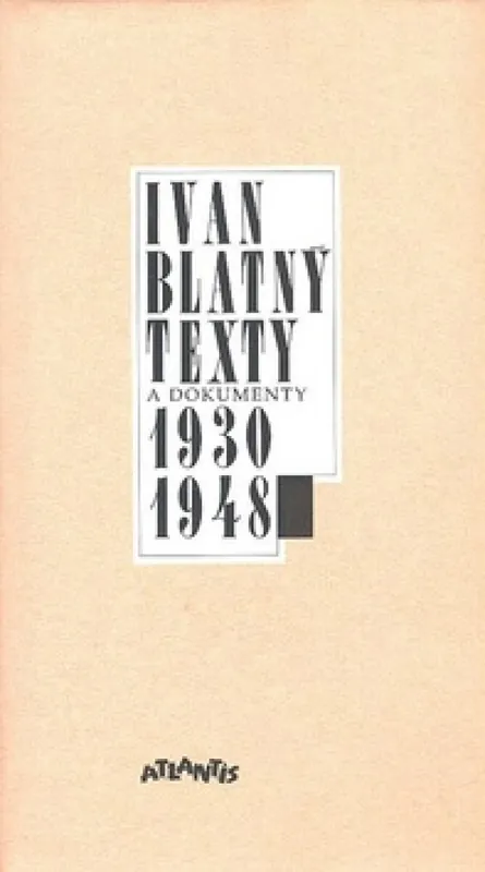 Akční Nabídka Texty a dokumenty 1930-1948