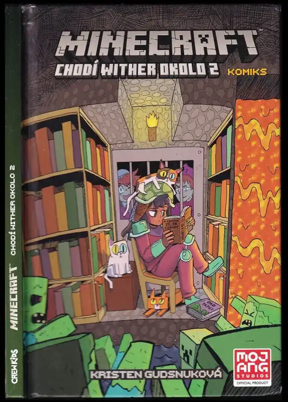 Sleva Minecraft : chodí wither okolo 2 : komiks