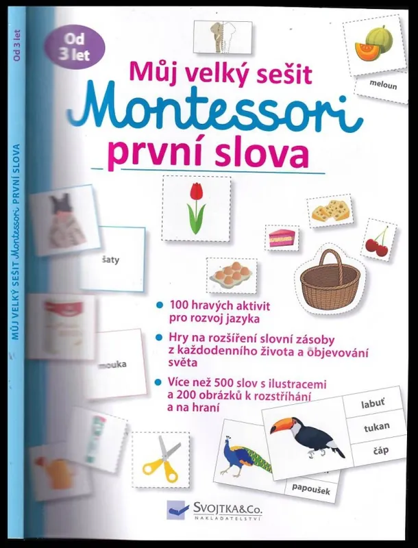 Můj velký sešit Montessori : První slova Časově Omezené