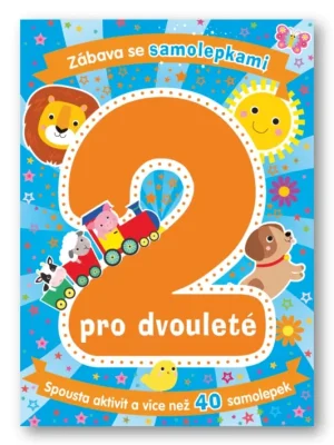 Výhodná Nabídka Zábava se samolepkami pro dvouleté : spousta aktivit a více než 40 samolepek