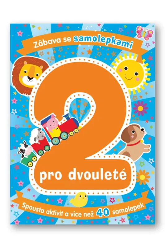 Výhodná Nabídka Zábava se samolepkami pro dvouleté : spousta aktivit a více než 40 samolepek