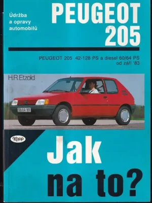 Údržba a opravy automobilů Peugeot 205, Peugeot 205 diesel Originální