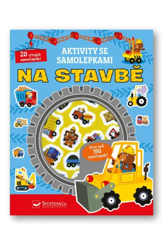 Super Cena Na stavbě : aktivity se samolepkami