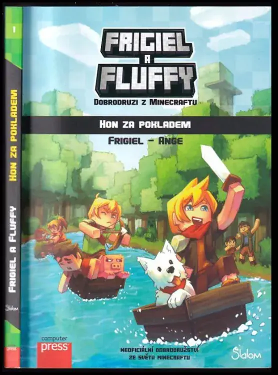 Frigiel a Fluffy : dobrodruzi z Minecraftu - 1. díl Levný