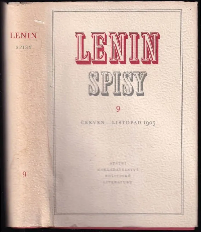 Spisy : červen - listopad 1908 - 9. svazek Novinka