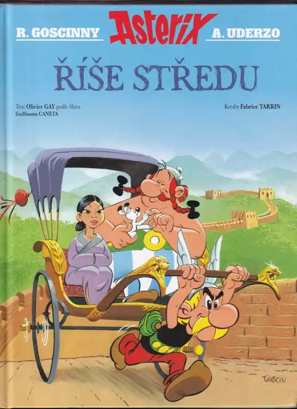 Nejprodávanější Říše středu : Goscinny a Uderzo uvádějí Asterixovo dobrodružství