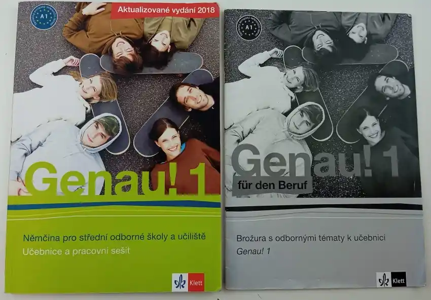 Přímo Od Výrobce Genau! 1 Učebnice a pracovní sešit + Brožura s odbornými tématy k učebnici